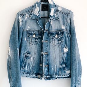 ZARA DENIM JEAN JACKET